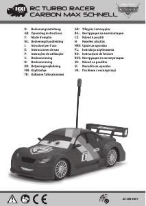 Használati útmutató Dickie Toys Carbon Turbo Racer Max Schnell Távirányítású autó