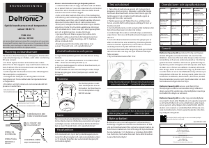 Manual Deltronic FHB-150 Smoke Detector