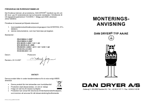 Bruksanvisning Dan Dryer AE Handtork
