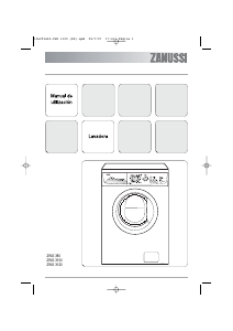 Manual de uso Zanussi ZWG 3120 Lavadora