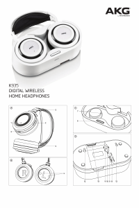 Handleiding AKG K935 Koptelefoon