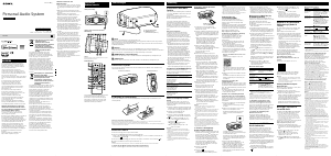 Bedienungsanleitung Sony GTK-N1BT Lautsprecher