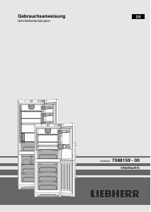 Bedienungsanleitung Liebherr CNef 5745 Kühl-gefrierkombination