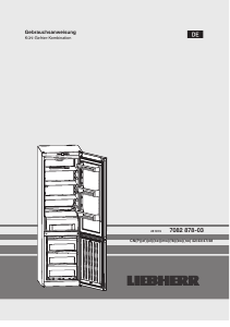 Bedienungsanleitung Liebherr CNPef 4813 Kühl-gefrierkombination
