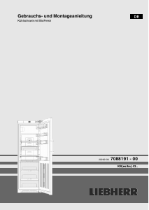 Bedienungsanleitung Liebherr KBes 4374 Kühlschrank