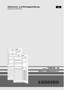 Bedienungsanleitung Liebherr KBies 4370 Kühlschrank