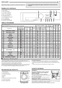 Manuale Ignis IG G91284 IT Lavatrice