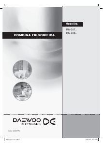 Manual Daewoo RN-308RDQB Combina frigorifica