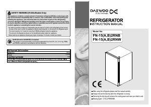 Manual Daewoo FN-15A2RNB Frigider