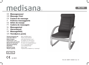 Manual Medisana RC 410 Massage Device