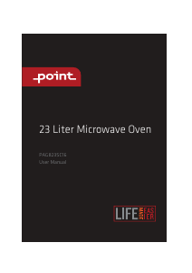 Manual Point PAG823SC16 Microwave