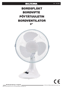 Brugsanvisning Biltema 44-3060 Ventilator