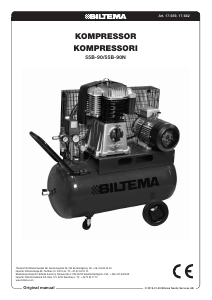 Käyttöohje Biltema 55B-90 Kompressori