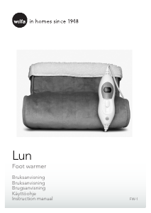 Manual Wilfa FW-1 Lun Foot Warmer