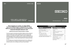 Manual Seiko Presage SPB127J1 Relógio de pulso