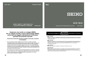 Manuale Seiko Prospex SLA037J1 Orologio da polso