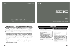 Mode d’emploi Seiko Prospex SPB149J1 Montre