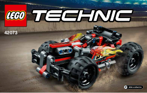 Vadovas Lego set 42073 Technic BASH!
