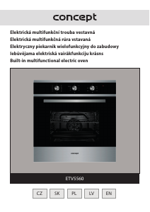 Handleiding Concept ETV5560 Oven