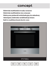 Manual Concept ETV7460SS Oven