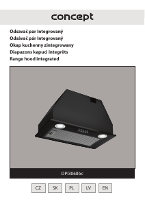 Handleiding Concept OPI3060BC Afzuigkap