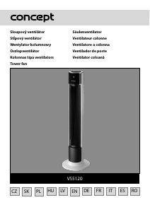 Bedienungsanleitung Concept VS5120 Ventilator
