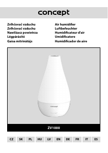 Manual Concept ZV1000 Humidifier