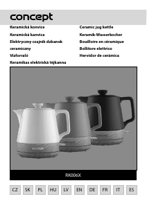 Návod Concept RK0062 Kanvica