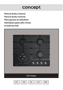 Manual Concept PDV7460BC Hob