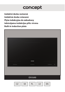 Instrukcja Concept IDV5690 Płyta do zabudowy