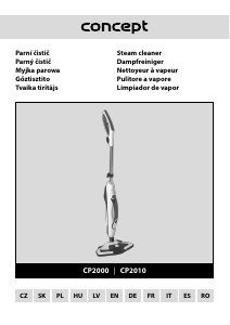 Manual de uso Concept CP2000 Limpiador de vapor