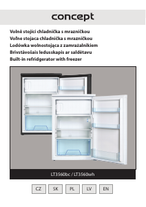 Instrukcja Concept LT3560WH Lodówka