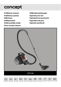 Mode d’emploi Concept VP5230 Aspirateur