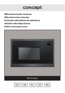 Manual Concept MTV7525DS Microwave