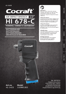 Manual Cocraft 11DIW1202 Impact Wrench