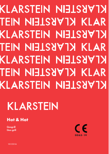 Manual Klarstein 10033534 Hot&Hot Barbecue