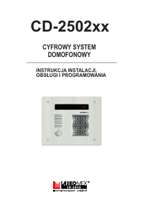 Instrukcja Laskomex CD-2502 Domofon