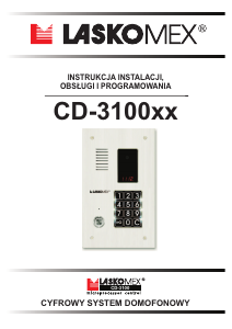 Instrukcja Laskomex CD-3100 Domofon