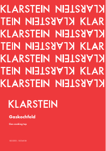 Manual Klarstein 10034108 Hob