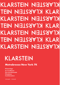 Handleiding Klarstein 10034680 Metrobreeze New York 7K Airconditioner