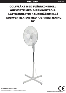 Brugsanvisning Biltema 44-3064 Ventilator