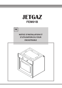 Mode d’emploi Jetgaz FEM01B Four