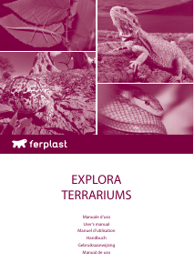 Manual Ferplast Explora 80 Terrarium
