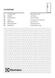 Наръчник Electrolux LUT5NF28W0 Фризер