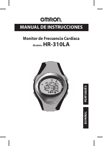 Manual de uso Omron HR-310LA Monitor de ritmo cardíaco