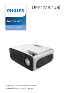 Manual Philips NPX647 NeoPix ACE Projector