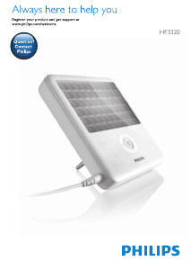 Mode d’emploi Philips HF3320 Lampe de luminothérapie