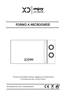 Manuale XD XDGA20MCWHT Microonde