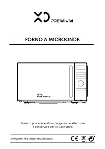 Manuale XD XDGA20DGBLK Microonde