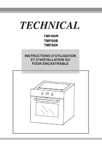 Mode d’emploi Technical TMF60X Four